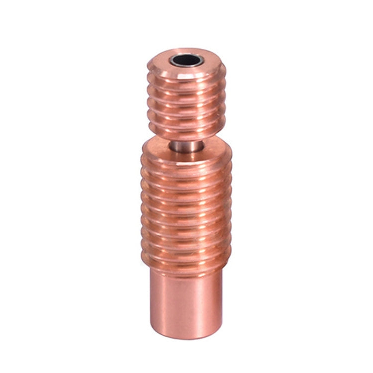 3D Printer Parts Metal Copper Alloy High Temperature Resistance E3D V6 Laryngeal Tube