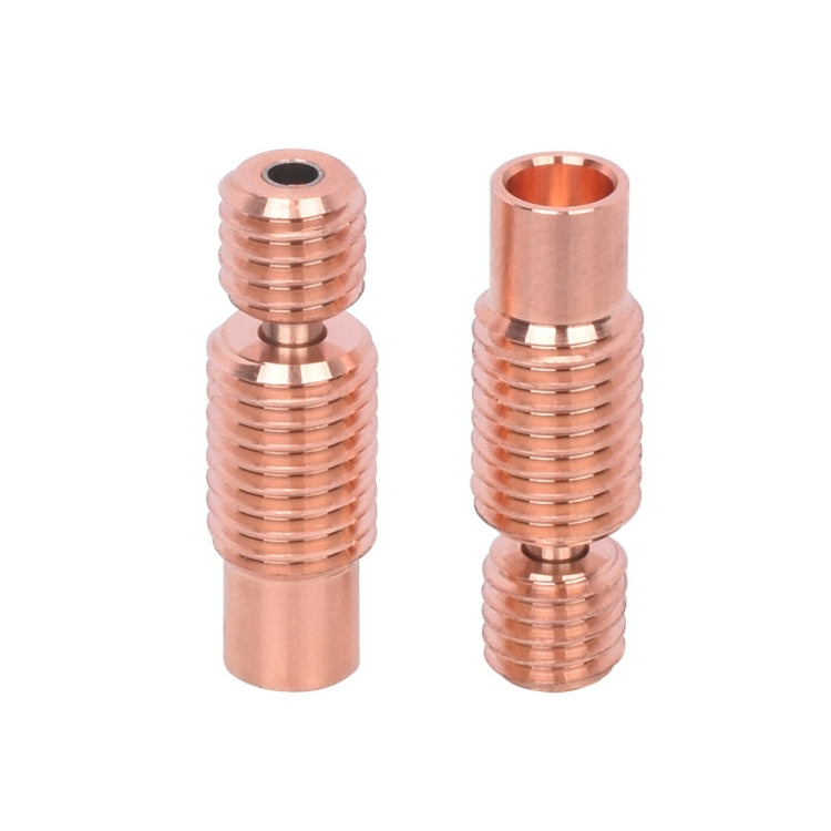3D Printer Parts Metal Copper Alloy High Temperature Resistance E3D V6 Laryngeal Tube