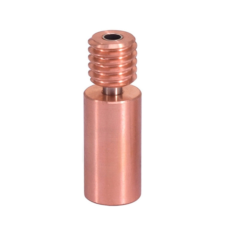 3D Printer Parts Metal Copper Alloy High Temperature Resistance E3D V6 Laryngeal Tube