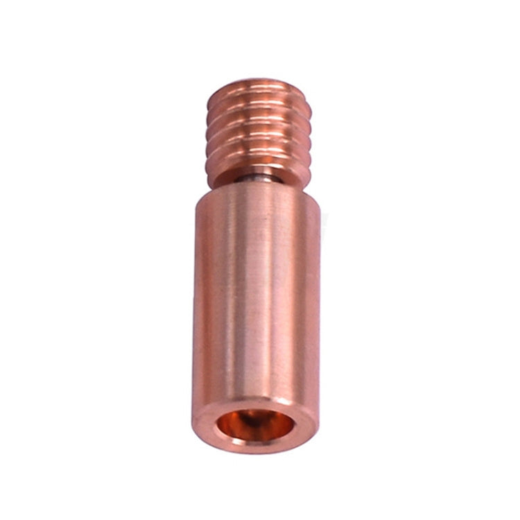 3D Printer Parts Metal Copper Alloy High Temperature Resistance E3D V6 Laryngeal Tube