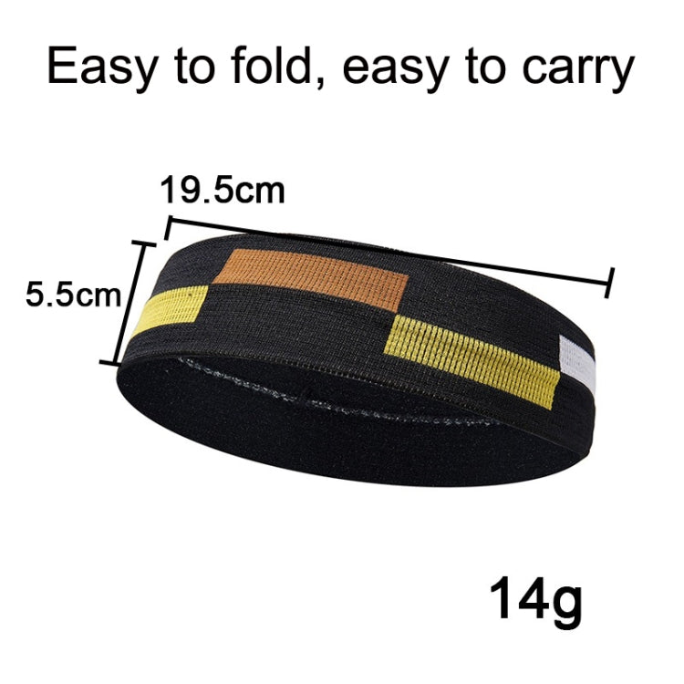 3PCS Elastic Knitted Headband Thin Sports Fitness Running Antiperspirant Hairband