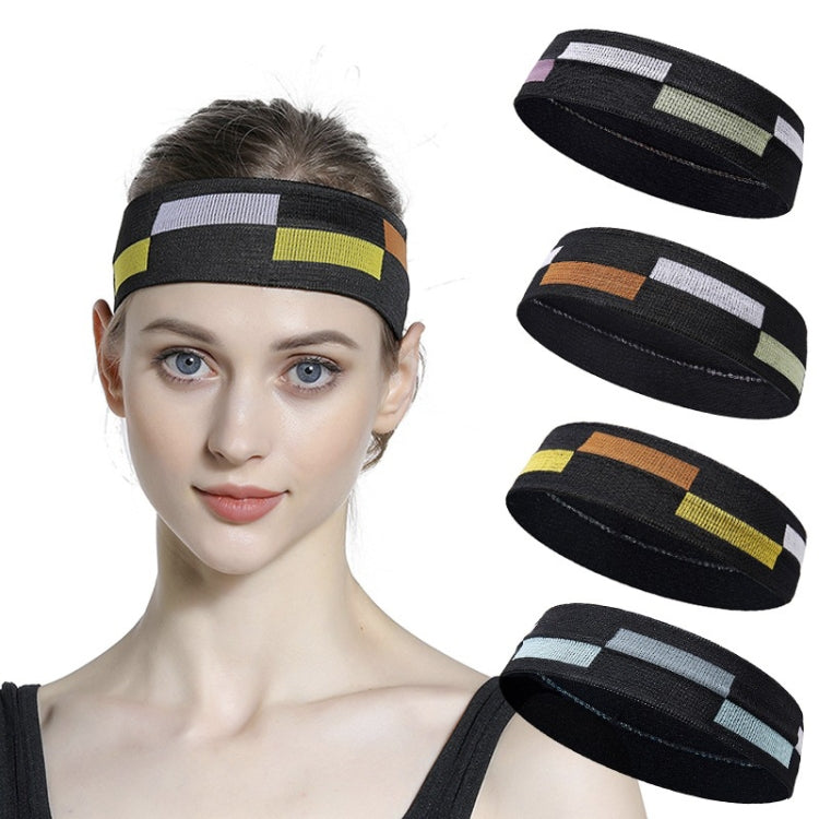 3PCS Elastic Knitted Headband Thin Sports Fitness Running Antiperspirant Hairband