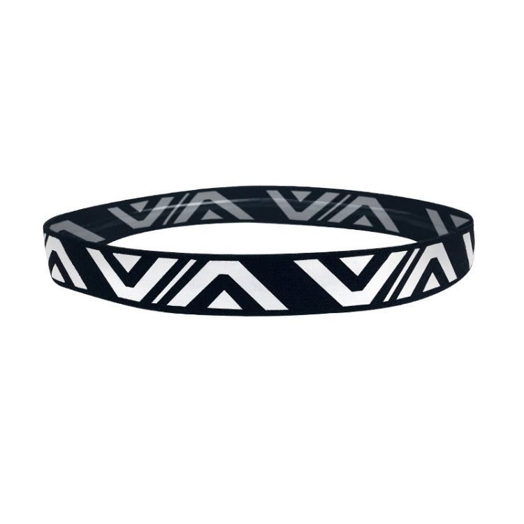 2PCS Summer Sports Fitness Yoga Headband Sweat-absorbing Non-slip Sweatband