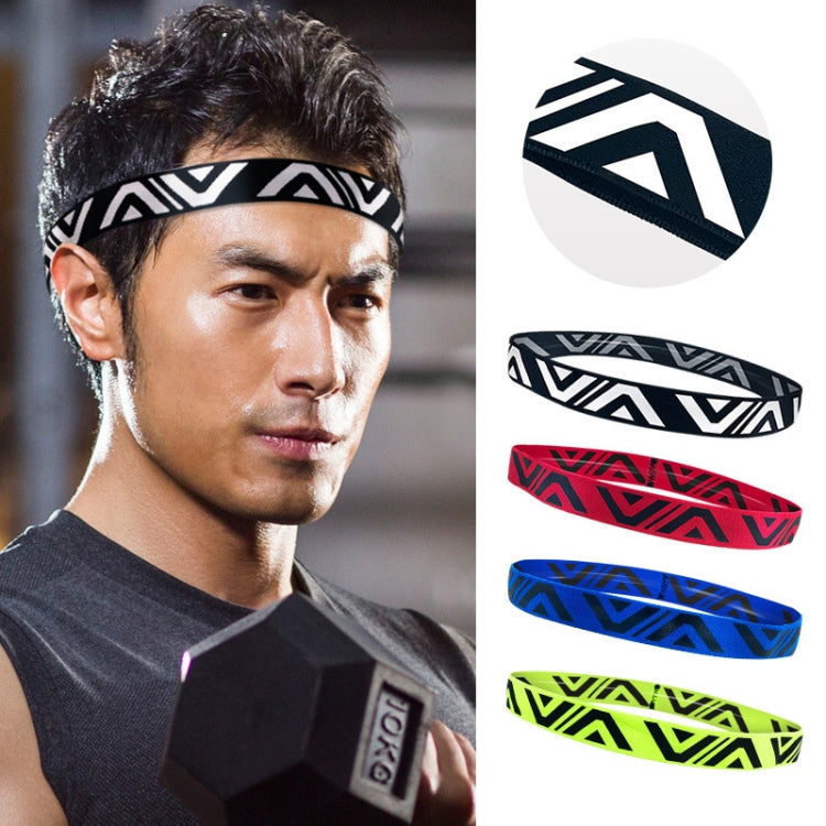 2PCS Summer Sports Fitness Yoga Headband Sweat-absorbing Non-slip Sweatband