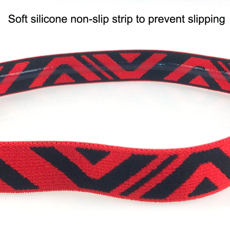 2PCS Summer Sports Fitness Yoga Headband Sweat-absorbing Non-slip Sweatband