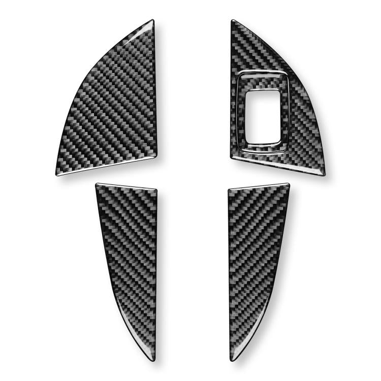 For BMW X1 F48/X2 F39 5pcs /Set Right-Hand Drive Front Rear Door Storage Box Panel Stickers - Black