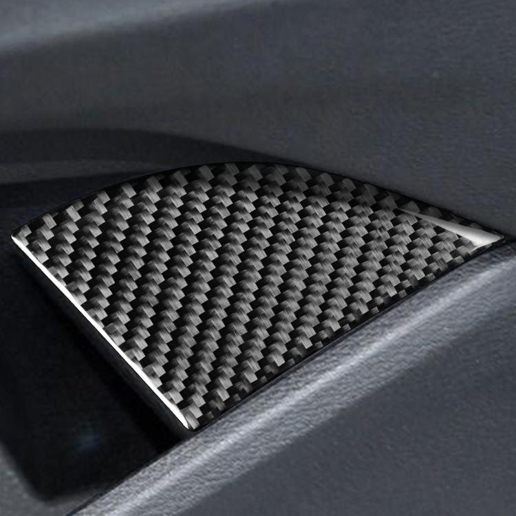 For BMW X1 F48/X2 F39 5pcs /Set Right-Hand Drive Front Rear Door Storage Box Panel Stickers - Black