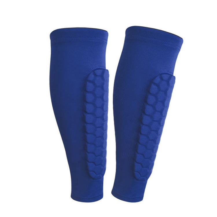 2PCS Sports Outdoor Basketball Ride Honeycomb Anti -Collision Leg Protection