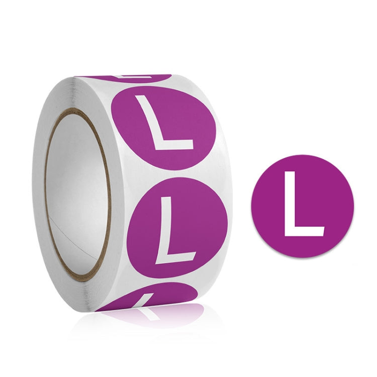 10 PCS Clothing Shoes & Hats Size Model Label Round Sticker