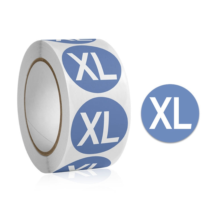 10 PCS Clothing Shoes & Hats Size Model Label Round Sticker