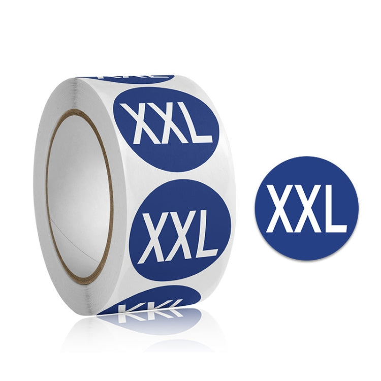 10 PCS Clothing Shoes & Hats Size Model Label Round Sticker