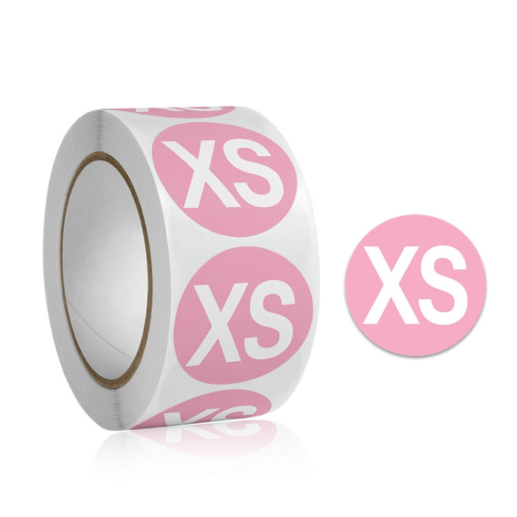 10 PCS Clothing Shoes & Hats Size Model Label Round Sticker