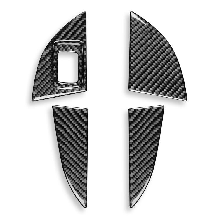 For BMW X1 F48/X2 F39 5pcs /Set Left-Hand Drive Front Rear Door Storage Box Panel Stickers - Black