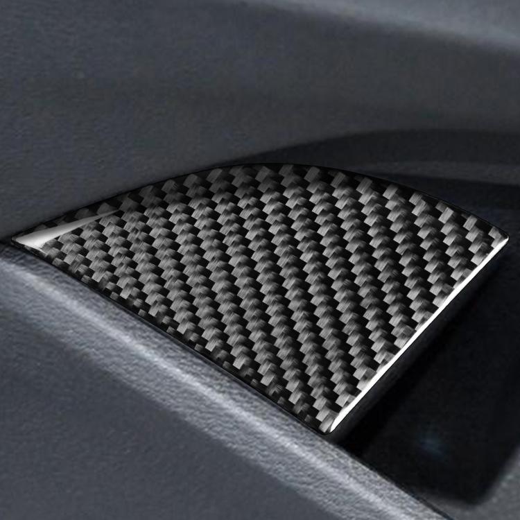 For BMW X1 F48/X2 F39 5pcs /Set Left-Hand Drive Front Rear Door Storage Box Panel Stickers - Black