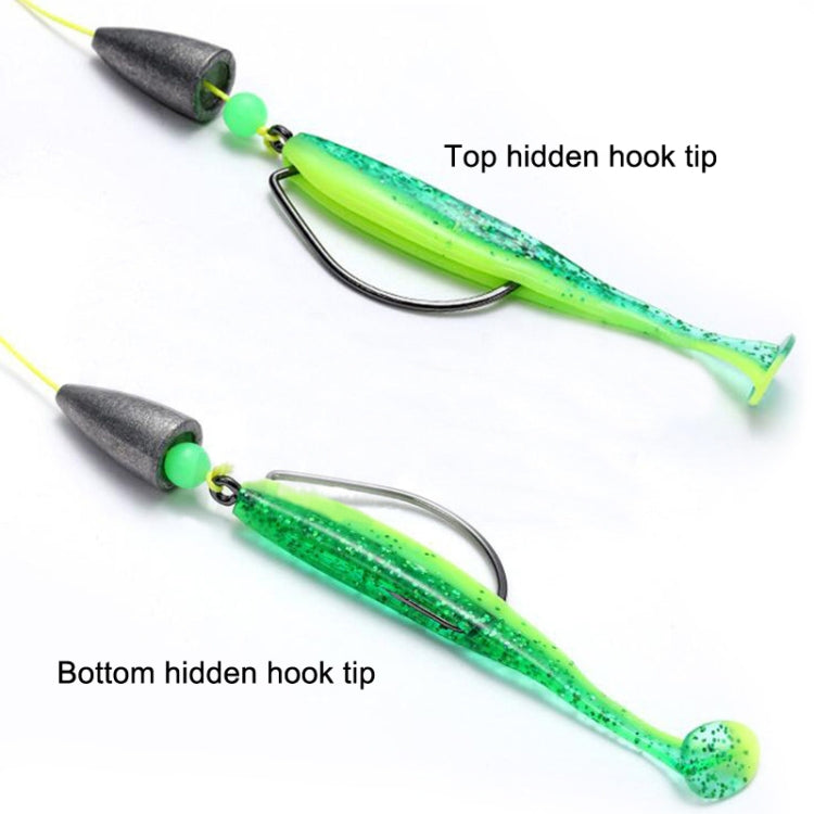 90 PCS / Set Luya Bait Set Fish Hook Leading Sinker Accessories