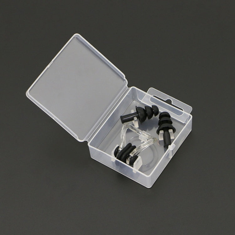 20 Sets Earplugs Nose Clip Silicone Set Swimming Waterproof Equipment
