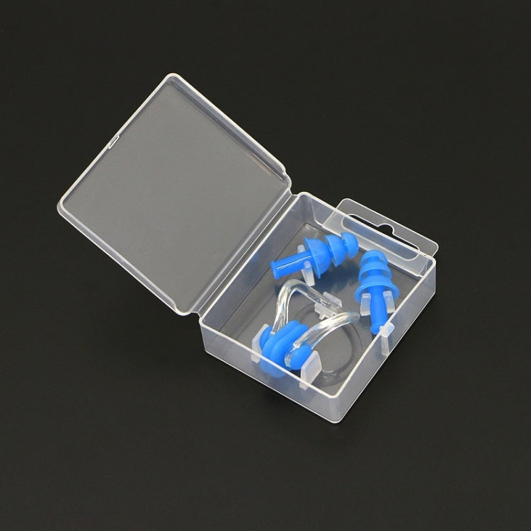 20 Sets Earplugs Nose Clip Silicone Set Swimming Waterproof Equipment