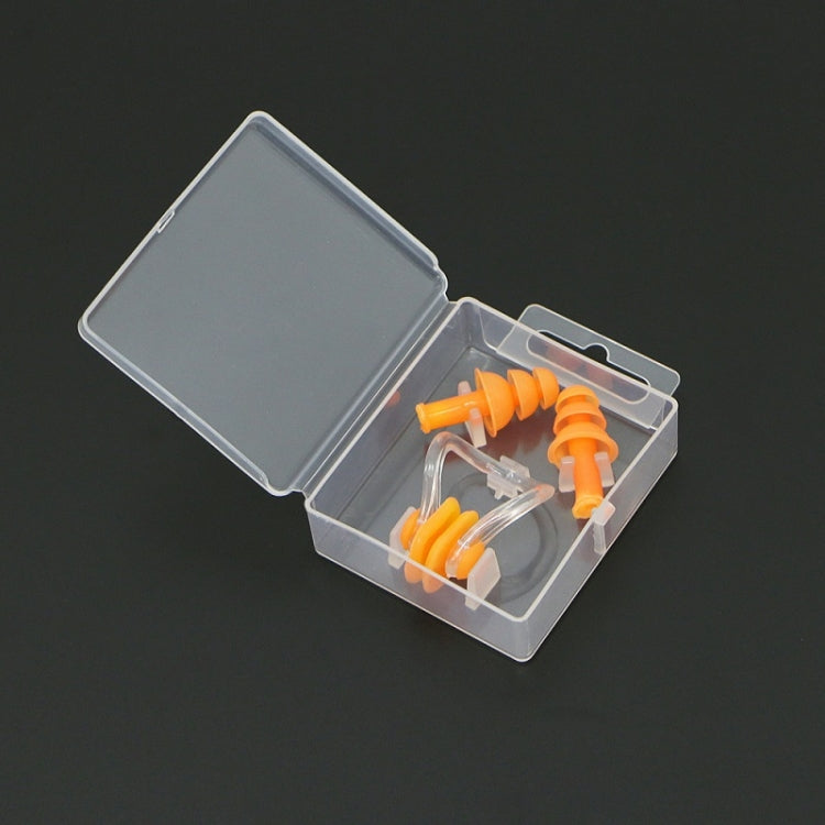 20 Sets Earplugs Nose Clip Silicone Set Swimming Waterproof Equipment