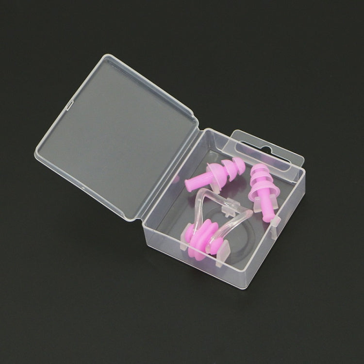 20 Sets Earplugs Nose Clip Silicone Set Swimming Waterproof Equipment