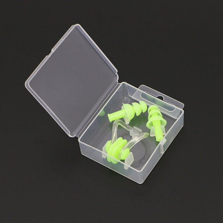 20 Sets Earplugs Nose Clip Silicone Set Swimming Waterproof Equipment