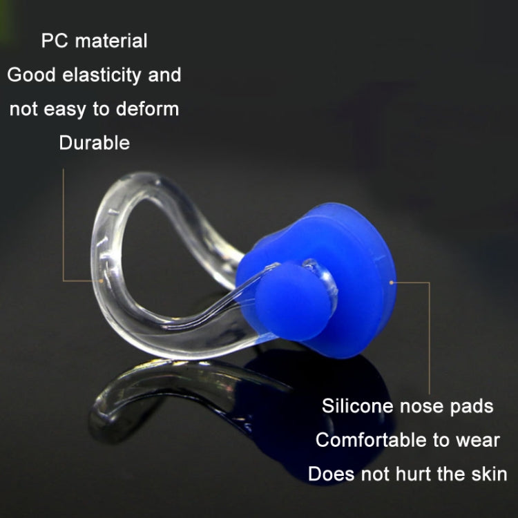 20 Sets Earplugs Nose Clip Silicone Set Swimming Waterproof Equipment