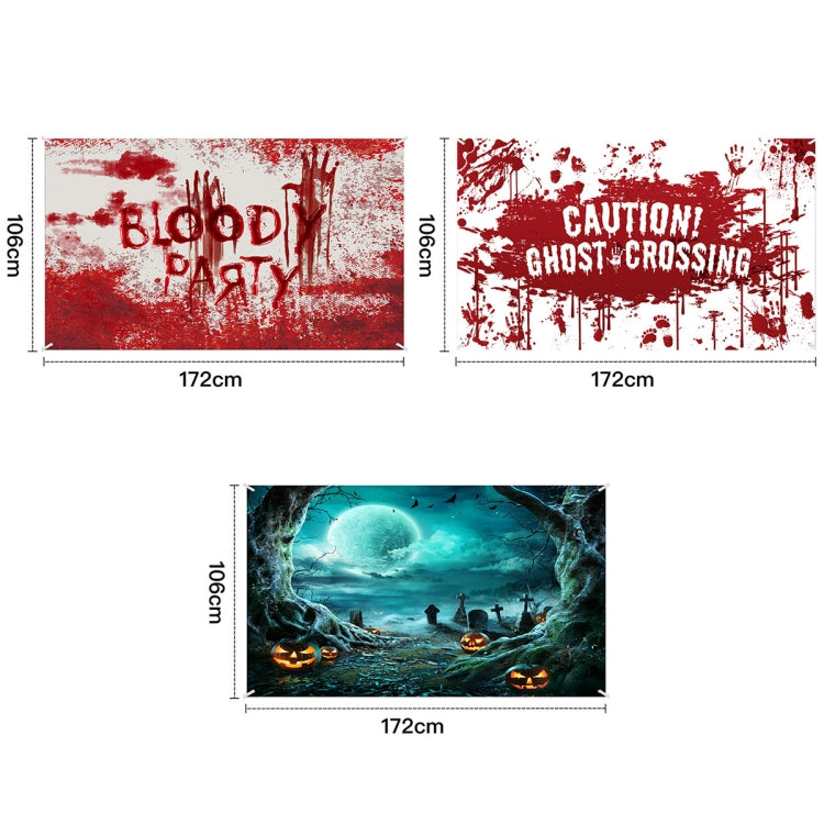 Halloween Party Decoration Hanging Cloth