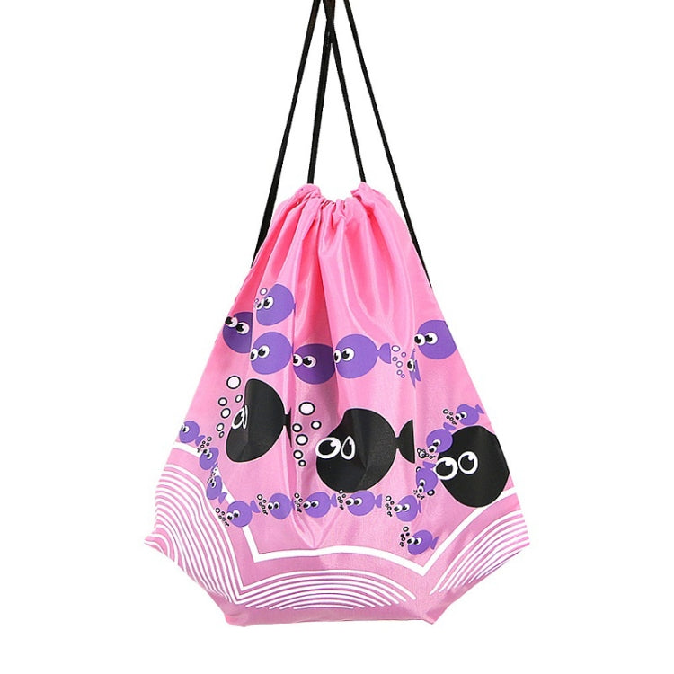 10 PCS Beach Fitness Swimming Drawstring Waterproof Bag