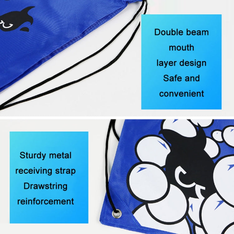 10 PCS Beach Fitness Swimming Drawstring Waterproof Bag