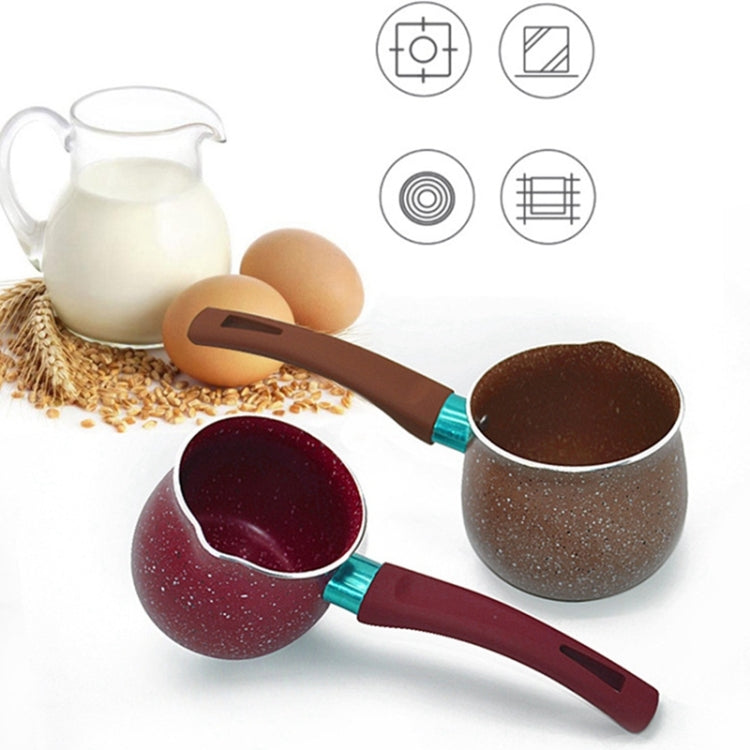 Mini Non-Stick Small Milk Pot House Single Handle Coffee Milk Pot. Size: 10cm