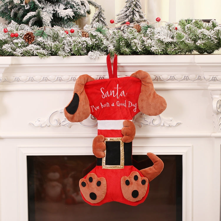 3D Cartoon Animal Stock Gift Bags, Specification: Belt Dog
