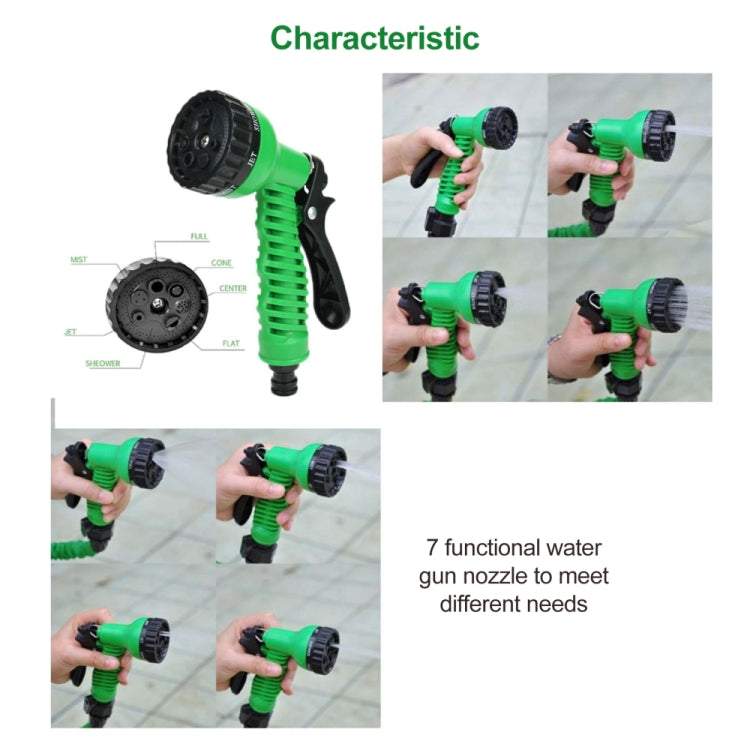 10m Portable Wall Mounted Garden Watering Water Pipe Shelf Combination Set