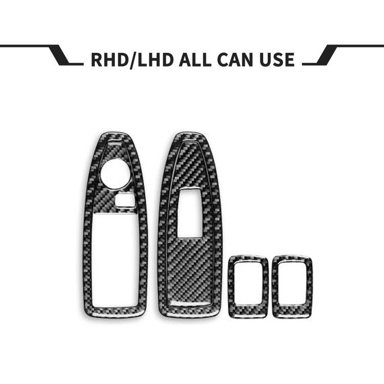 For BMW X1 F48/X2 F39 6pcs /Set Door Lift Stickers Without Small Holes - Black