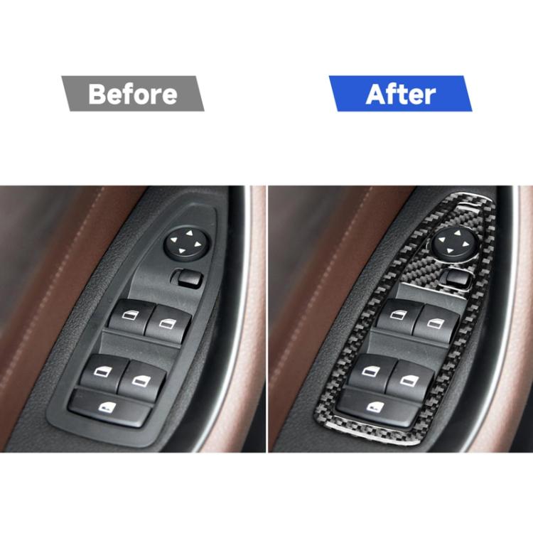 For BMW X1 F48/X2 F39 6pcs /Set Door Lift Stickers Without Small Holes - Black