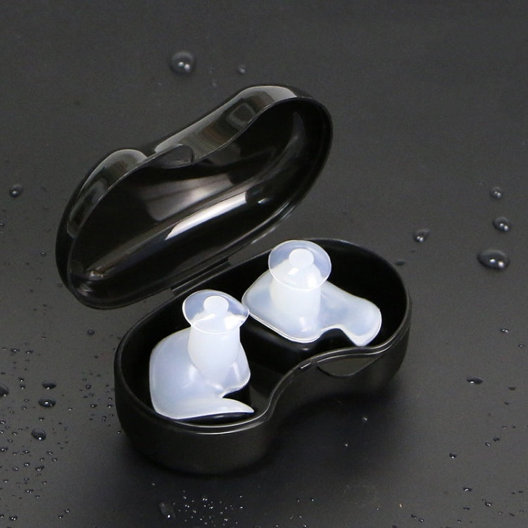 10 Sets Swimming Waterproof Spiral Silicone Earplugs