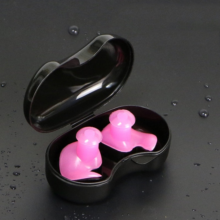 10 Sets Swimming Waterproof Spiral Silicone Earplugs