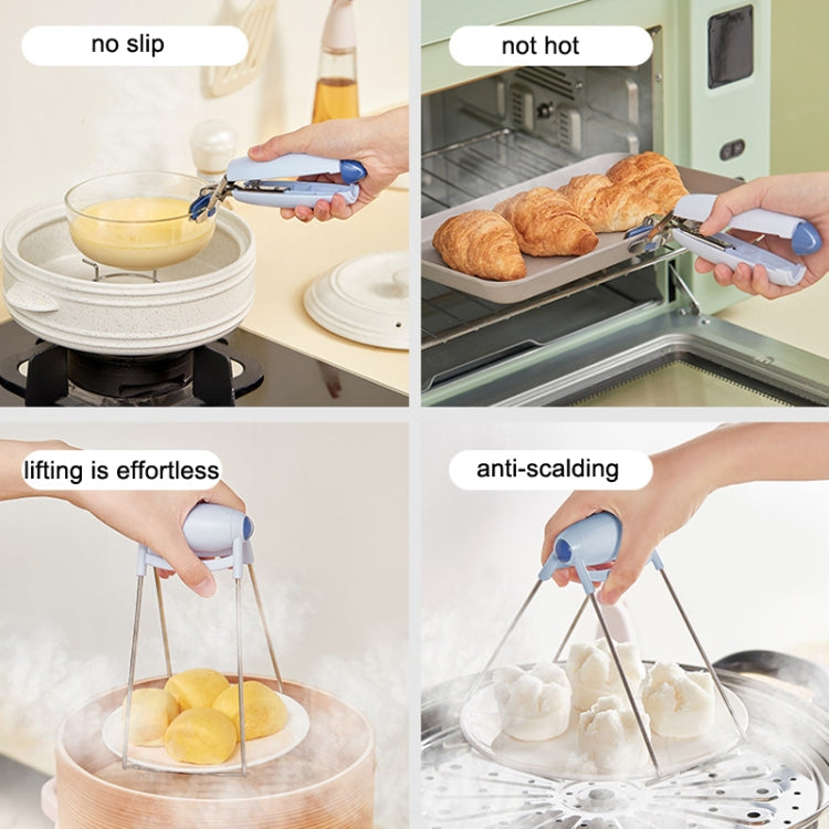 304 Stainless Steel Anti-Scaling Clamp Kitchen Takes Bowl Holder