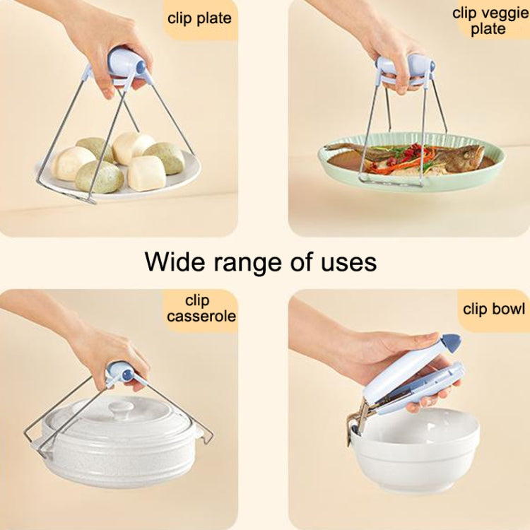 304 Stainless Steel Anti-Scaling Clamp Kitchen Takes Bowl Holder