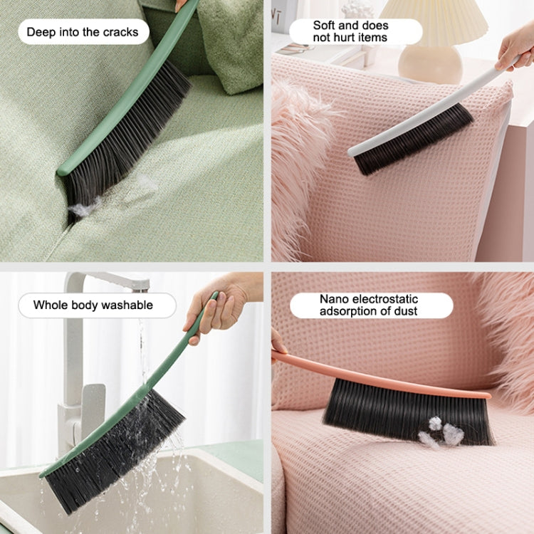 Nano Electrostatic Bed Brush Extended Handle Soft Brush Home Gap Dust Brush