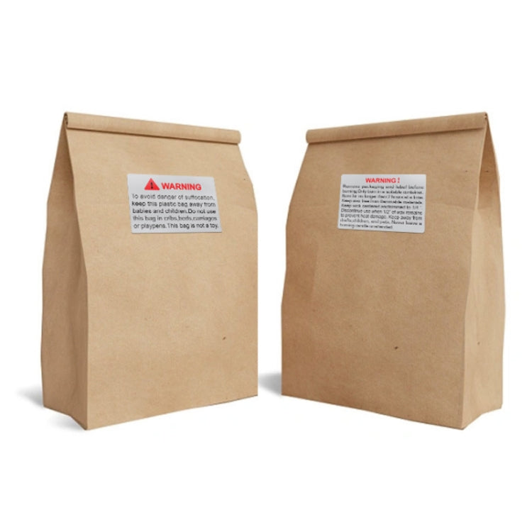 5 PCS Warning That Opening This Package Will Bring Great Happiness Sealing Sticker, Size: 40x60mm
