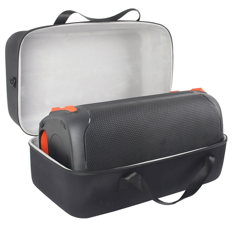 Portable Bluetooth Audio Case For JBL PARTYBOX 110(Black +Microphone Bag)
