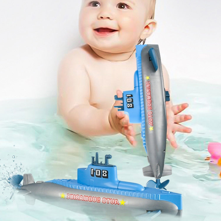 Children Baby Bath Toy Simulation Winding Submarine
