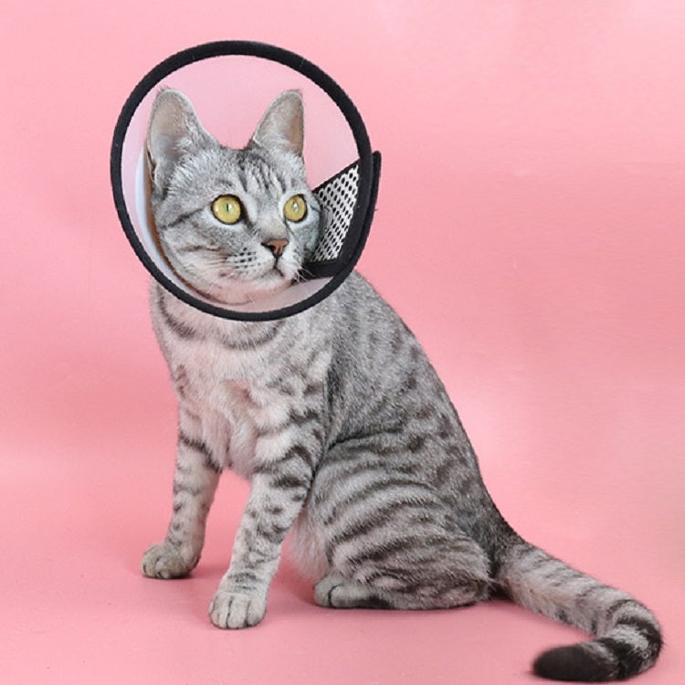 2 PCS Pet Protective Headgear Cat And Dog Anti-Bite Collar After Cosmetic And Operation, Size: 12.5cm