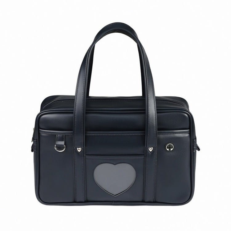 Handbag PU Uniform Bag Men and Women Wear-resistant Waterproof Commuter Backpack, Size: 19 Inch