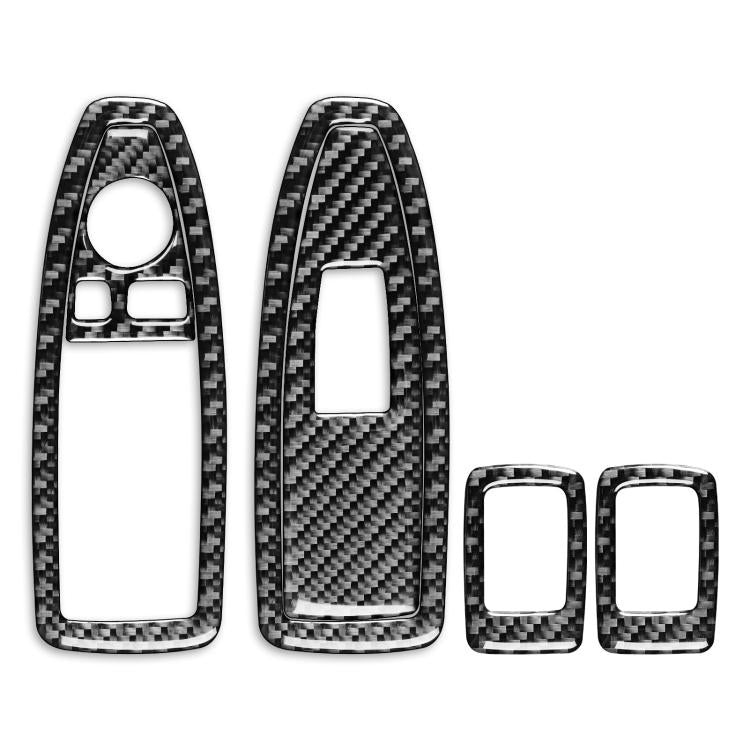For BMW X1 F48/X2 F39 6pcs/Set Door Lift Sticker With Small Holes - Black