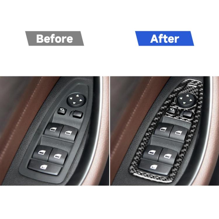 For BMW X1 F48/X2 F39 6pcs/Set Door Lift Sticker With Small Holes - Black