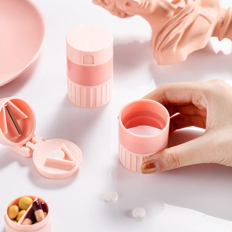 HH654 4 in 1 Multifunctional Portable Pill Box