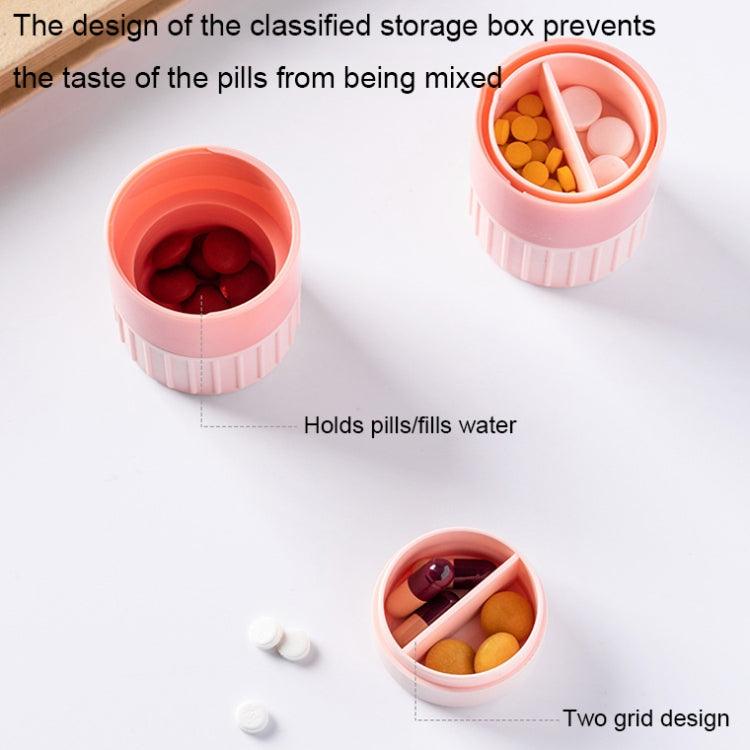 HH654 4 in 1 Multifunctional Portable Pill Box
