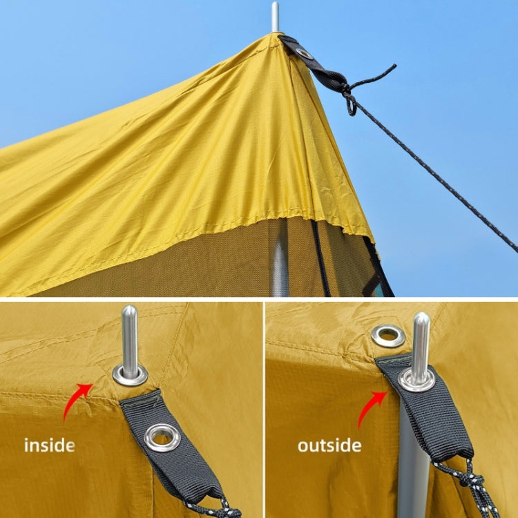 Rear Mosquito Repellent Sun Protection Tent RV Canopy Awning