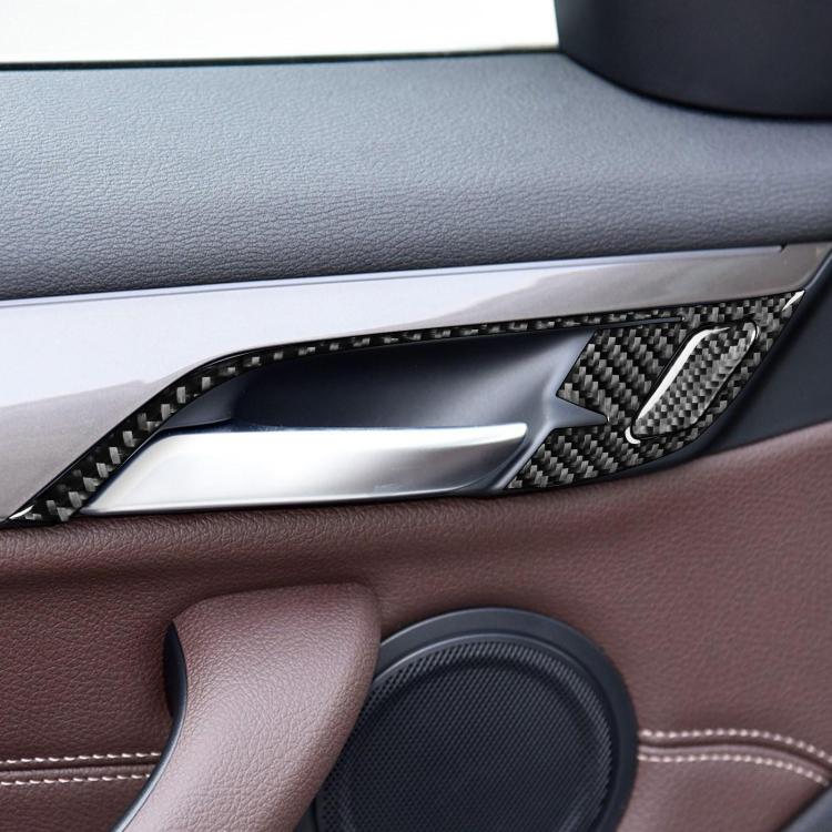 For BMW X1 F48/X2 F39 5pcs /Set Right-Hand Drive Door Handle Frame Sticker - Black
