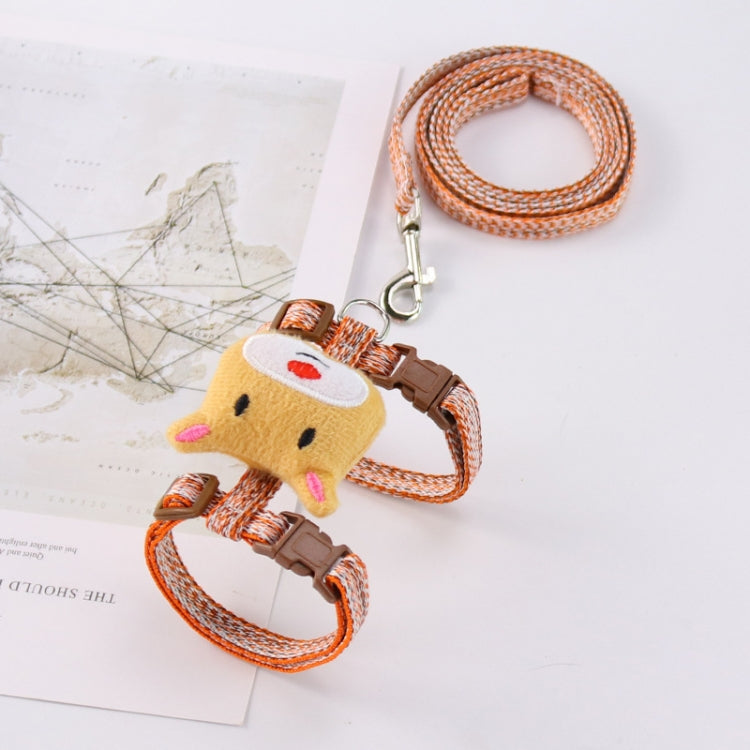 2 PCS Comfortable Adjustable Anti-Escape Cat Leash, Size: